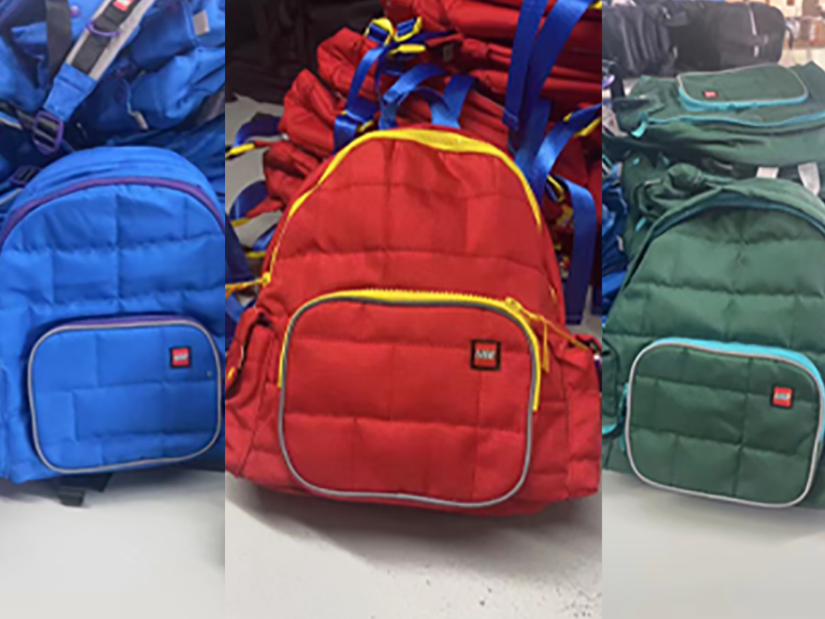 定制兒童背包，與客戶品牌理念相契合